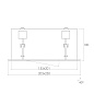 JF-111D-1 Светильник карданный Downlight   -  Встраиваемые светильники 